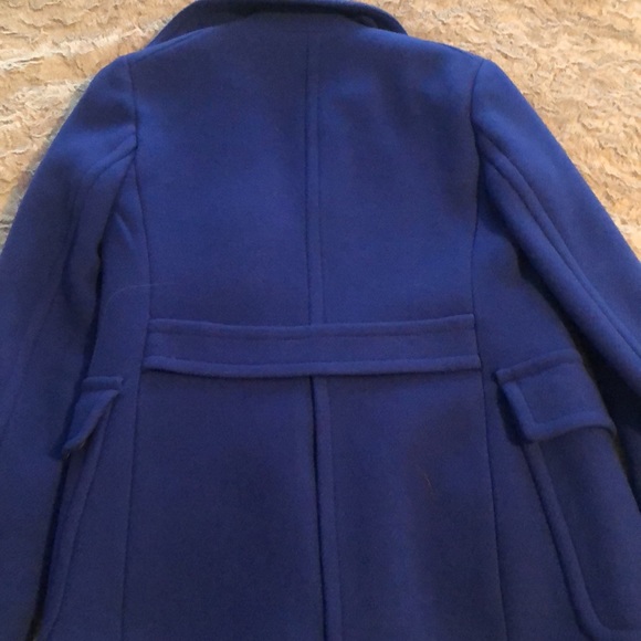 Basically Brand New stadium cloth by Nello Gori Jcrew Royal Blue Peacoat - Picture 6 of 8
